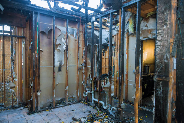 Professional Fire Damage Repair technician working in California Polytechnic State University, CA